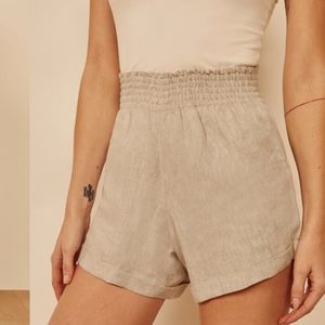 Reformation Nashville Linen short small